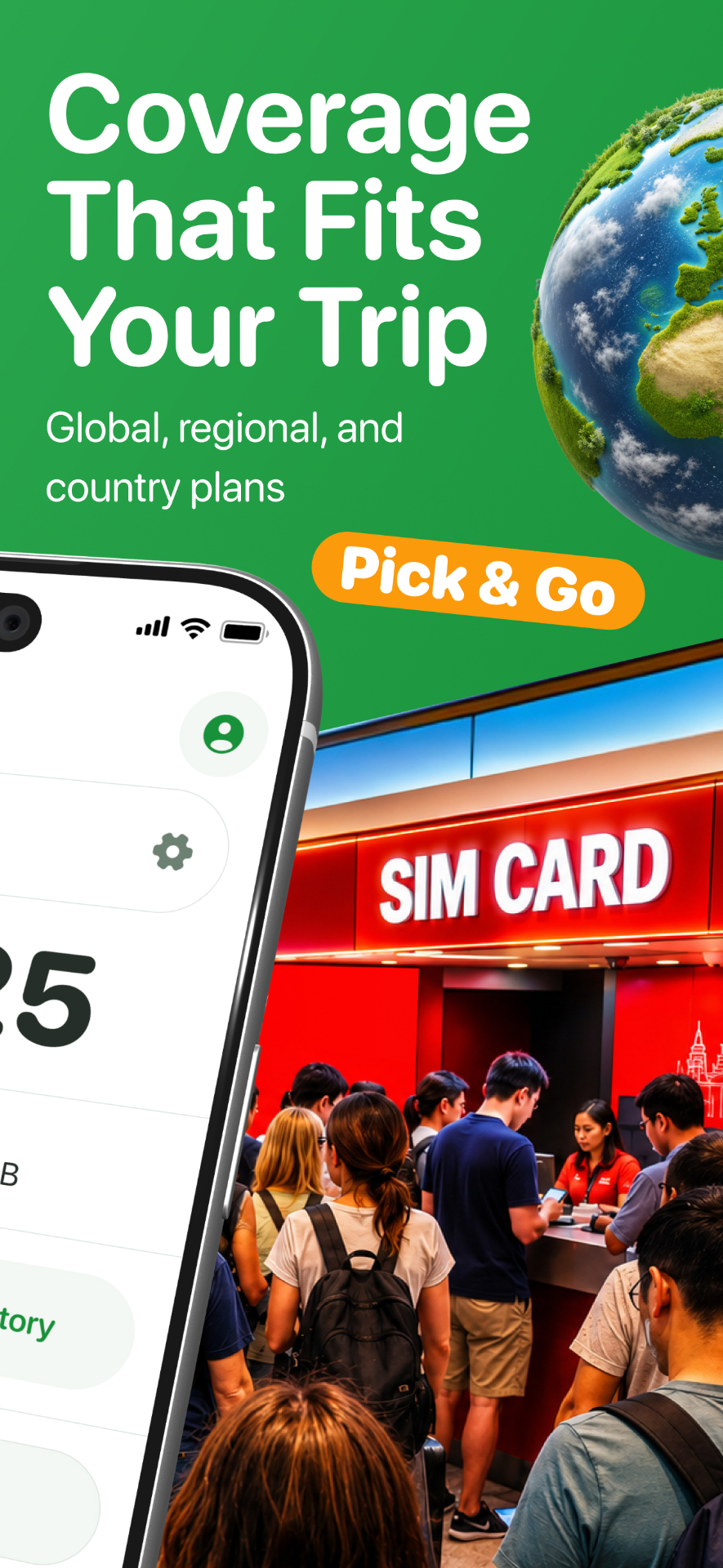 Global coverage